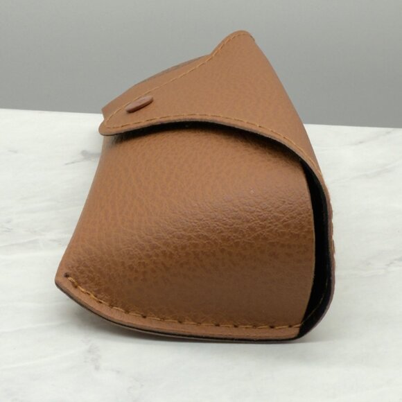 Ray-Ban Universal Brown Medium Sunglasses Case With Cleaning Cloth - Picture 2 of 8